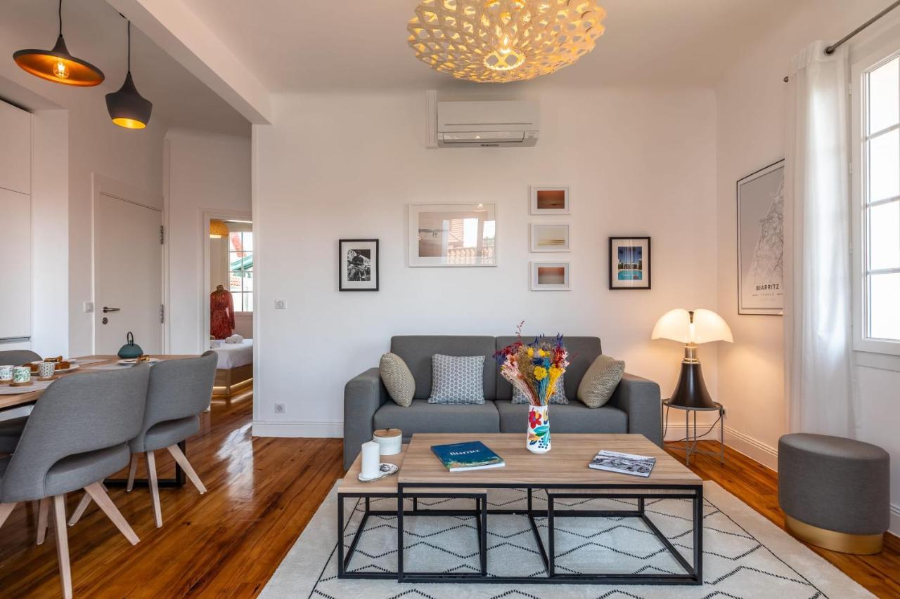 Superbe Appartement Plein De Charme A 5Min De La Plage Biarritz Exteriér fotografie